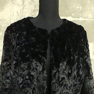H&M faux fur jacket